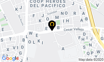 Mapa de Servicio Torno Melgar en Lima