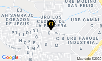 Mapa de Servicios Generales Jireh en Chiclayo