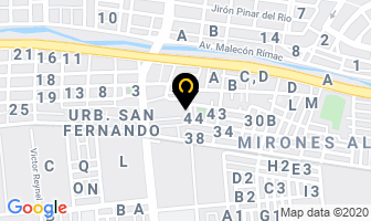 Mapa de Sistemas Ferro PlÁsticos S.r.l en Provincia De Lima