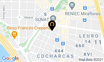 Mapa de Sol De Oro Suites Apart Hotel en Lima