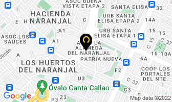 Mapa de Solano Servicios Funerarios en Los Olivos