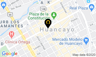 Mapa de Spa Evita El Mejor Spa en Huancayo