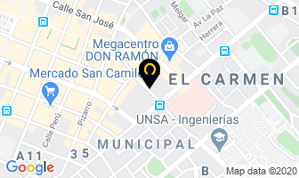 Mapa de Synext - Curso Frances Italiano Ingles Portugues en Arequipa