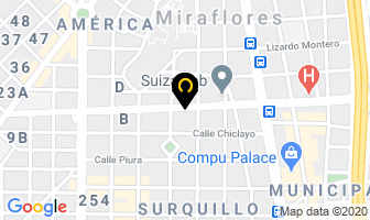 Mapa de T-copia en Provincia De Lima
