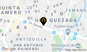Mapa de T-copia en Arequipa