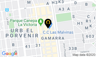 Mapa de T Y D Publicidad en Lima