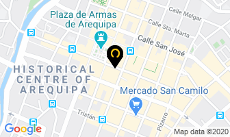 Mapa de Tecnostar - Bienes Raices - Inmobiliaria - Constructora en Arequipa