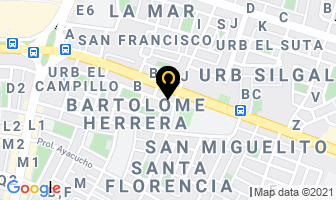 Mapa de Tedekora Cortinas, Estores, Lavado De Estores,cortinas en Lima