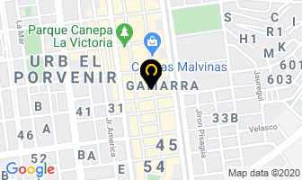 Mapa de Tequila Jeans Moda Urbana Juvenil En Gamarra en Lima