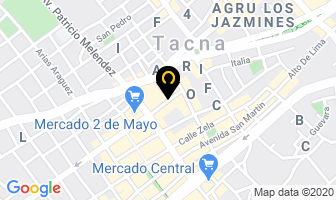 Mapa de Ternos Jhon Alberth en Tacna