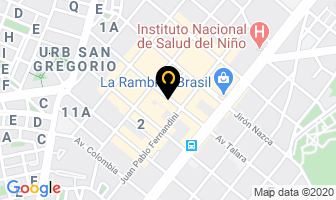Mapa de Thacto, S.a. en Provincia De Lima