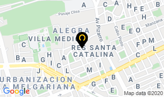 Mapa de Thermas Rigal en Arequipa