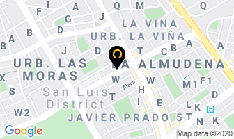 Mapa de Thiana Hotel & Spa en Lima