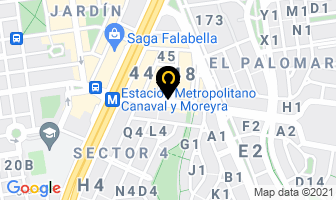 Mapa de Tramontina en San Isidro
