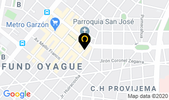 Mapa de Transportes Segacon en Lima
