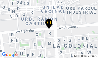 Mapa de Ulma Encofrados PerÚ S.a. en Lima