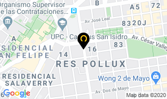 Mapa de Uni Copias en Lima