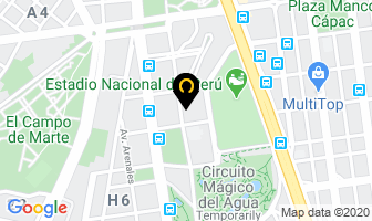 Mapa de Universidad TecnolÓgica Del PerÚ en Provincia De Lima