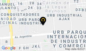 Mapa de Vasdisa S.r.l. Ahora Paricia en Lima