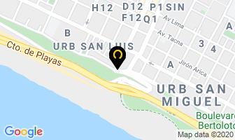 Mapa de Velas VotÍvas Santa Cruz en Lima