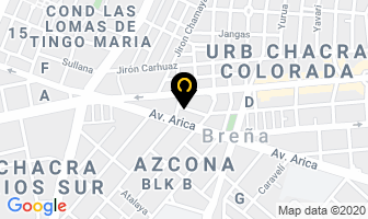 Mapa de Ventas Peruanas Sac Venpersa en Lima