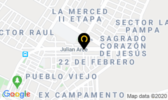 Mapa de Veterinaria Azul en Laredo