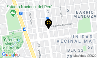 Mapa de Villa Maria Del Triunfo en Lima