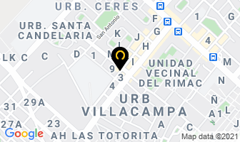 Mapa de W W W . R E D N E T P E R U . C O M en Lima