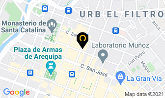 Mapa de Waikyadventours en Arequipa