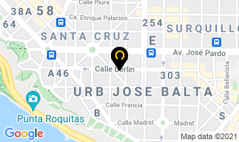 Mapa de Yin Yang Restobar en Miraflores