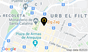 Mapa de Zig Zag en Arequipa
