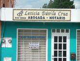 Fotos de Leticia Dávila Cruz Abogada- Notario