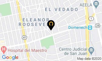Mapa de Acana Real Estate en Hato Rey