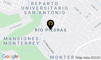 Mapa de Aceite De Coco Extravirgen en Rio Piedras