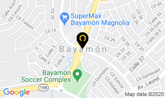 Mapa de Acuaponico De Puerto Rico en Bayamón