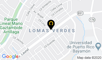 Mapa de Alarmas M B A en Bayamón