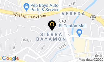 Mapa de Alberto Tatis Hernandez, Corp. en Bayamón
