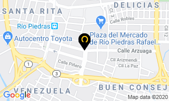Mapa de Amaral Ramos Carmen en Rio Piedras