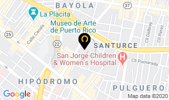 Mapa de Artee Designers en San Juan
