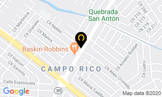 Mapa de Aurora Speedy Printing en San Juan