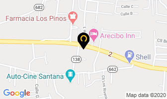 Mapa de Auto Accesorios Del Norte en Arecibo