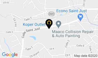 Mapa de B & M Scooter Inc. en San Juan