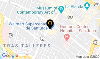 Mapa de Banco Popular en San Juan