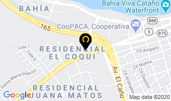 Mapa de Banco Santander Puerto Rico en Guaynabo