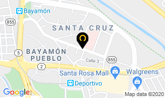 Mapa de Caguas Orthopedic Center Inc. en Bayamón