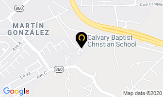 Mapa de Calvary Baptist Christian School en Carolina
