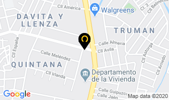 Mapa de Cano Auto Glass en San Juan