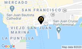 Mapa de Casa Donq en San Juan