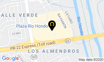Mapa de Centro De Imagenes Rio Hondo en Bayamón