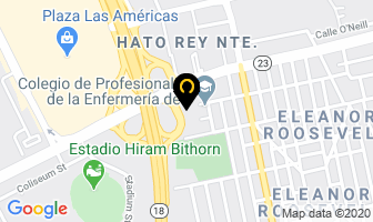 Mapa de Chaar Santana Brenda Md en Hato Rey
